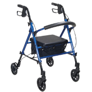 ANDADERA ROLLATOR REACTIV ULT/COMP. 8 AZUL